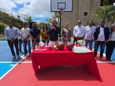 INEFI entrega cancha mixta remozada y utilerías deportivas en centros educativos de Ranchito Pichey
